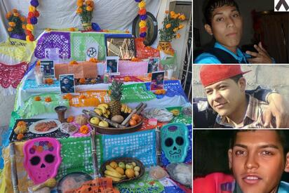 Madres buscadoras honran a sus hijos con altar