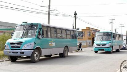 Detectan unidades de transporte público en malas condiciones y sin placas