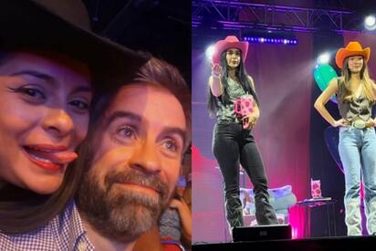 ¡Respeto a mi esposo!: Lupita Villalobos explota ante fan en pleno show en Torreón