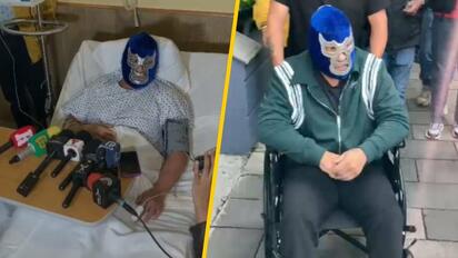 Luchador Blue Demon Jr. habla tras accidente automovilístico