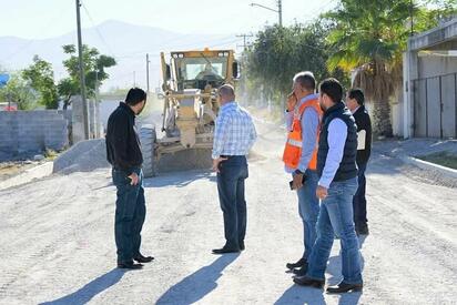 Avanza pavimentación en la Colonia 288 como parte del plan 'Prendamos Monclova'