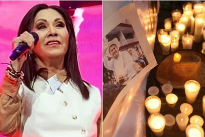 Ana Gabriel condena asesinato de Carlos Manzo durante concierto en Florida