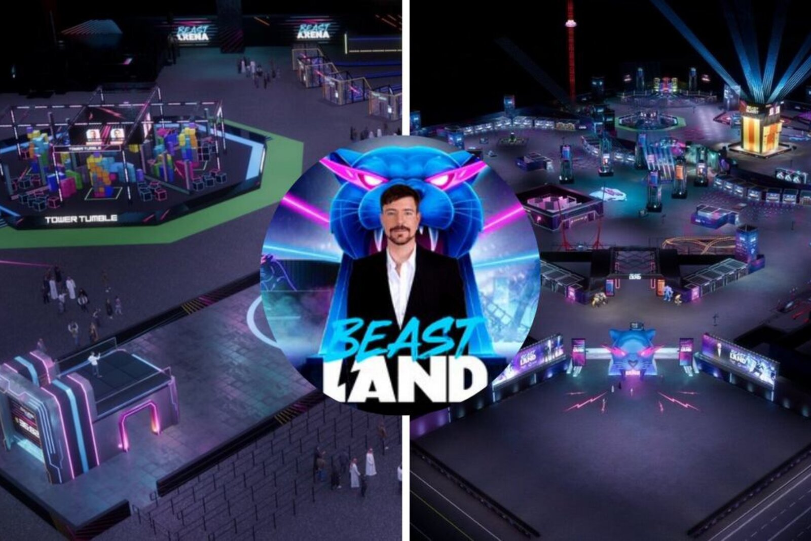 Beast Land: así será el parque de atracciones creado por MrBeast