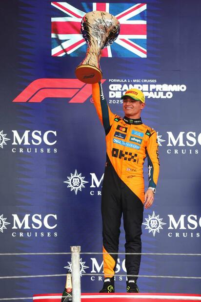 Norris Gana el GP de Brasil y Amplía Liderato en la F1