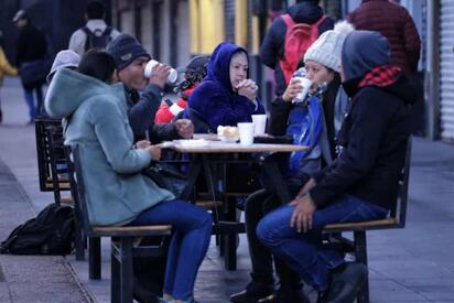 Frente Frío 14 trae nieve; persisten lluvias fuertes y frío