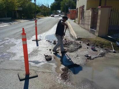 Villa Unión refuerza reparaciones para garantizar agua continua