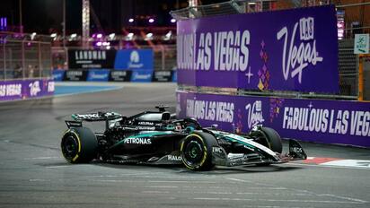 Russell marca el ritmo en últimos libres de Fórmula 1 en Las Vegas