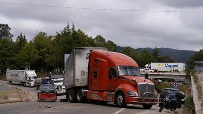 ANTAC bloquea carreteras para exigir seguridad al gobierno