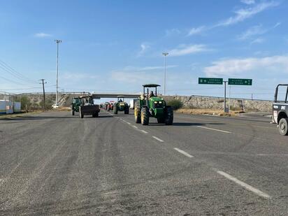 Productores del norte de Coahuila marchan contra la nueva Ley de Aguas