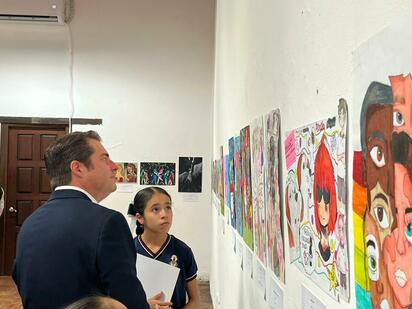Expo Galería del 5to concurso “Yo Por la Inclusión” impulsa el talento juvenil