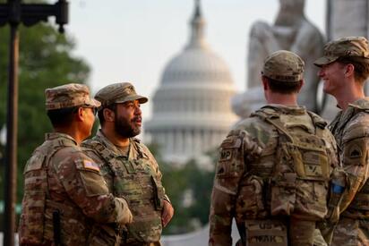 Trump presenta moción para mantener Guardia Nacional en Washington tras tiroteo