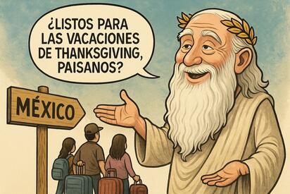 Caricatura editorial - Flujo paisano: inicia el movimiento del año