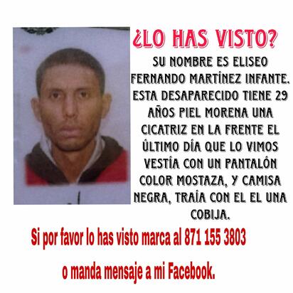 Familia busca desesperadamente a joven desaparecido en Monclova