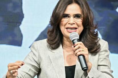 Candidata Rixi Moncada denuncia 'acciones injerencistas' de Trump en Honduras