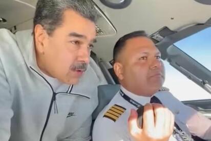 Reportan que avión usado por Nicolás Maduro llegó a la frontera con Brasil