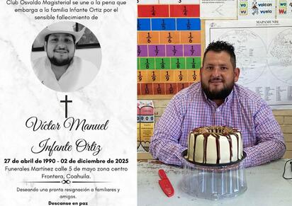 Joven maestro fallece por presunto dengue hemorrágico
