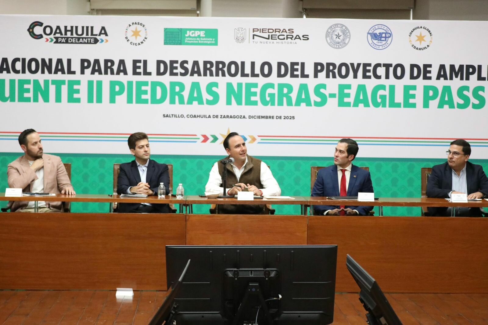 Coahuila: La reunión bilateral fue para impulsar el proyecto tan necesario.  