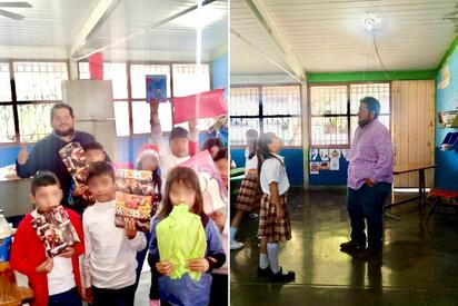 El 'Profe más guapo' que llenó de risas la escuela