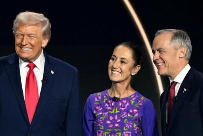 Trump anuncia diálogo sobre inmigración y comercio con México y Canadá
