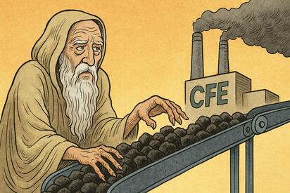 Caricatura editorial - El tiempo apremia en las plantas de Coahuila