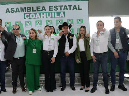 En asamblea plenaria PVEM elige en Coahuila órganos directivos