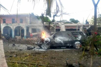 Sheinbaum pide esperar informe de FGR sobre explosión de coche bomba en Michoacán
