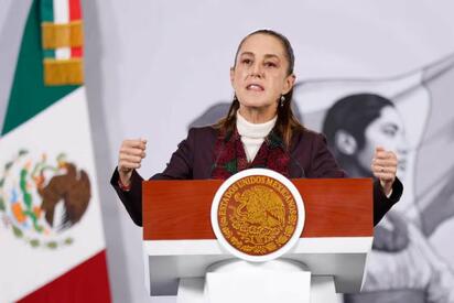 Sheinbaum niega hablar con Trump sobre declaración de hijo del 'Chapo'