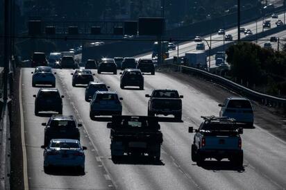 Récord de viajeros en carretera estas vacaciones de diciembre en EE.UU.