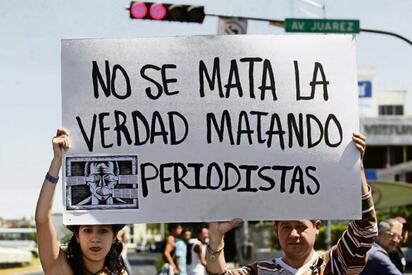 2025 es el año más mortífero en 3 años para periodistas en México, según RSF