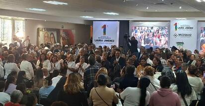 Gobernador respalda primer informe de gobierno en Múzquiz