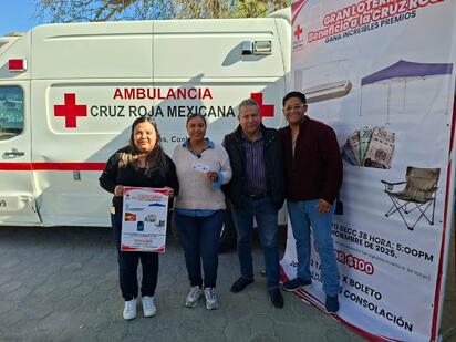  La Cruz Roja de Sabinas organiza lotería para mejorar sus instalaciones y servicios