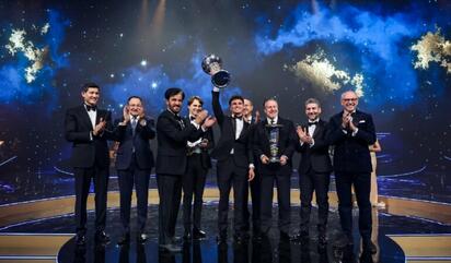 Lando Norris recibe oficialmente el trofeo de campeón de Fórmula 1 2025