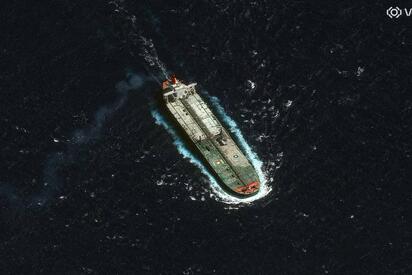 Buque cisterna interceptado por EU llegará a puerto de Galveston