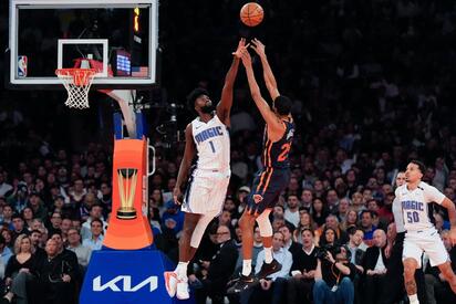 Jalen Brunson guía a los Knicks de Nueva York a la final de la Copa NBA tras vencer al Magic de Orlando
