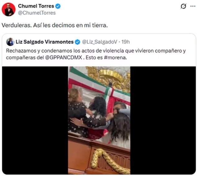Salinas Pliego y Chumel Torres