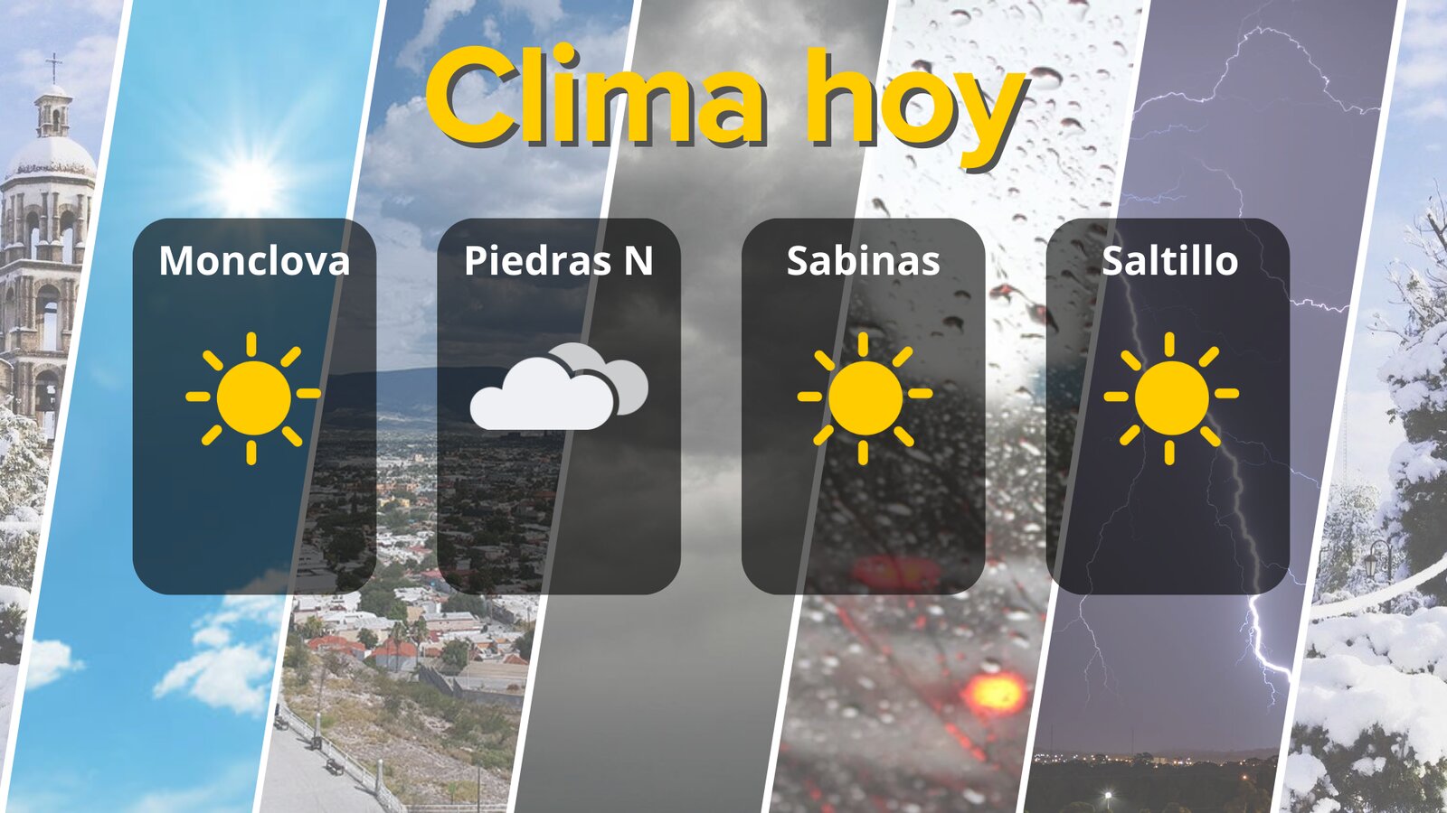 Cielos despejados, niebla aislada y vientos moderados en el norte de Coahuila