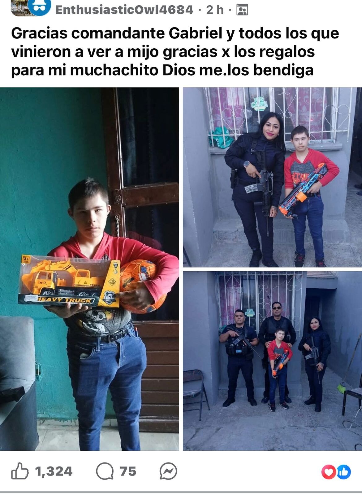 El pequeño Yair 