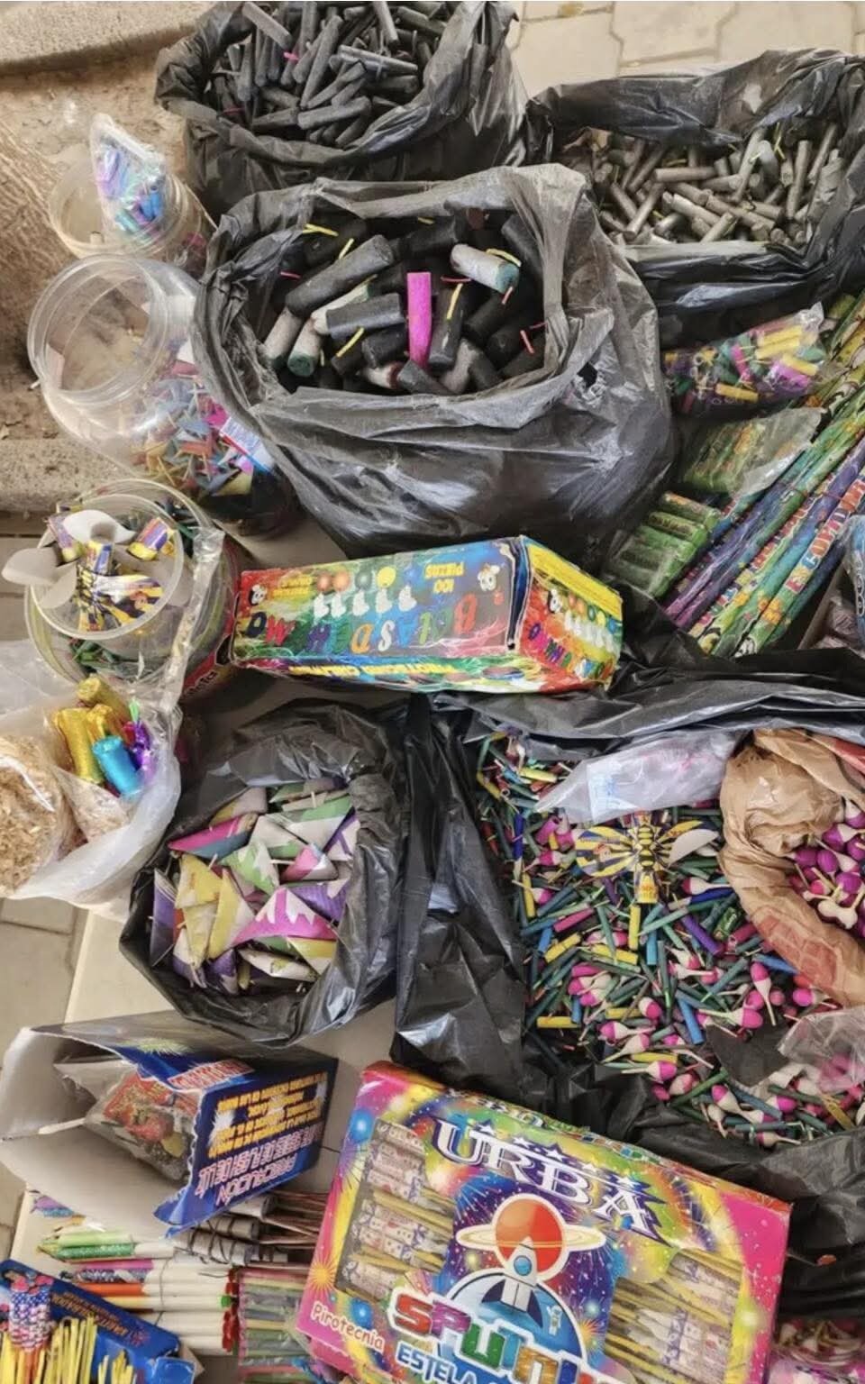 Aseguran más de 20 toneladas de pirotecnia en Castaños tras operativo estatal