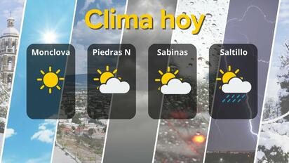 Clima en Coahuila: temperaturas cálidas y viento moderado para toda la región