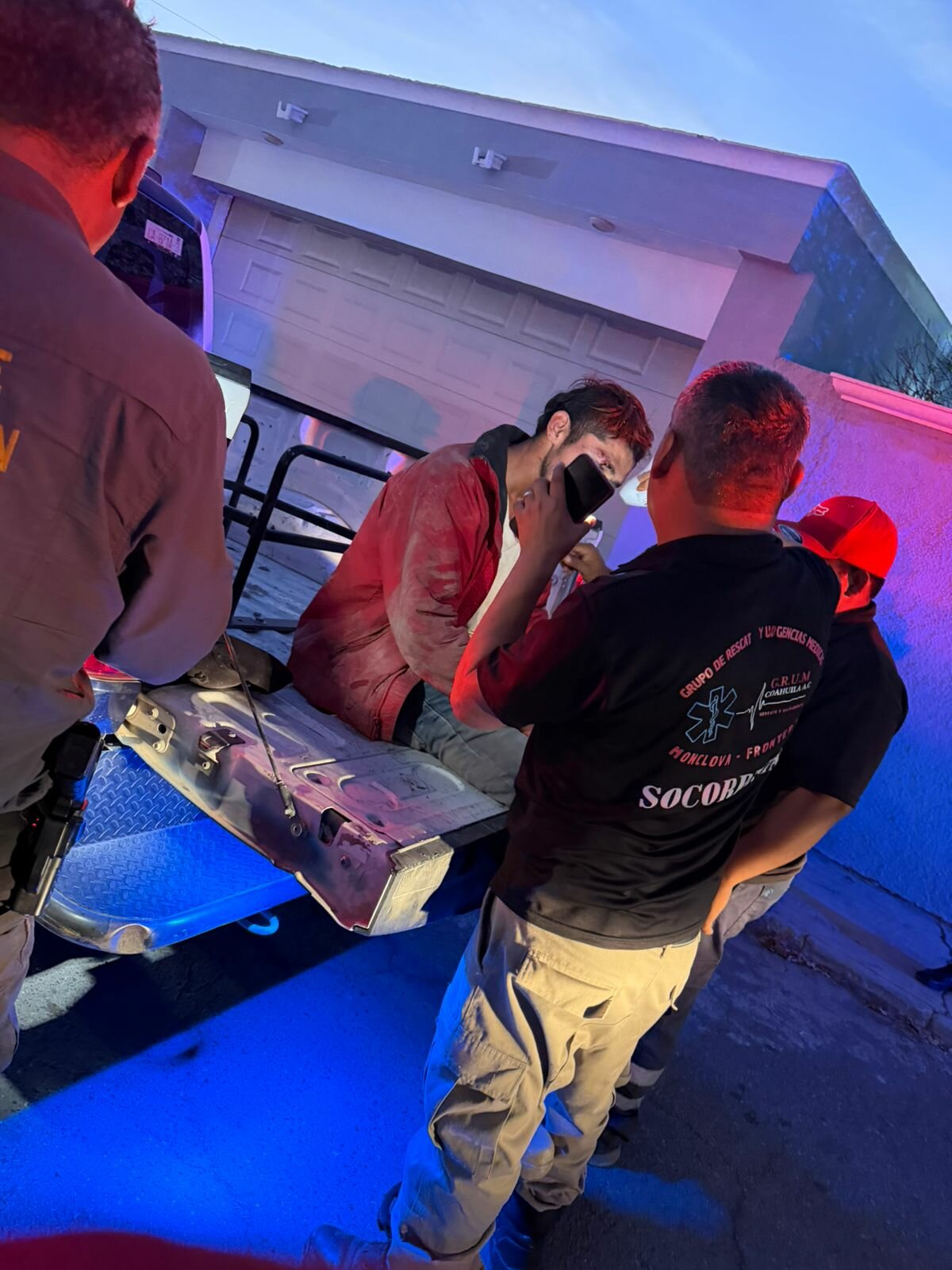 Atienden a joven en crisis en la colonia Guadalupe; no requirió traslado hospitalario