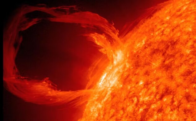 tormenta solar