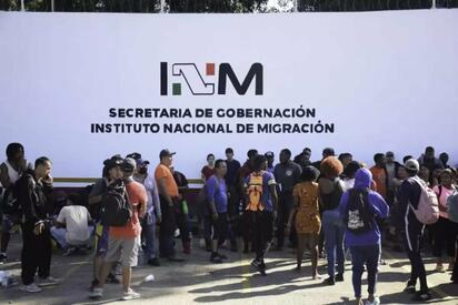 INM recibe a 142 mil 706 repatriados en 2025