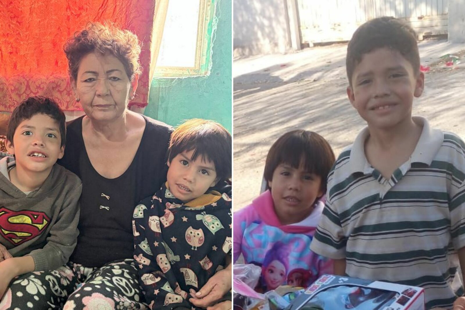 La Navidad que dio esperanza y hoy deja a Doña Mine en angustia con el robo de sus bisnietos