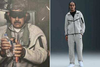 ¿Cuánto cuesta el pants Nike que aparece en la foto viral de Maduro?