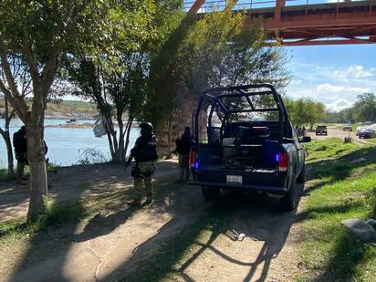 Persisten operativos de rescate tras desaparición de migrante en el río Bravo