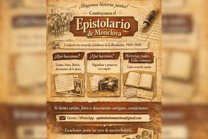 Convocan a construir el Epistolario de Monclova: historias familiares de la Revolución Mexicana