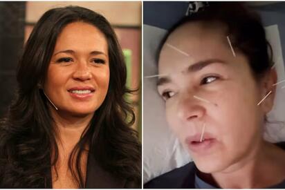 Yolanda Andrade comparte imágenes de su deterioro físico