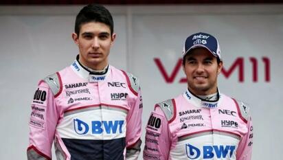 Ocon analiza su tensa relación con Checo Pérez en Force India