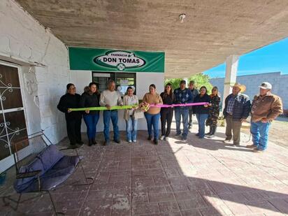 La comunidad de Don Martín inaugura su primera farmacia