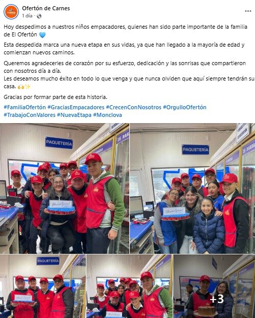 niños empacadores